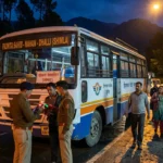नशे में धुत होकर HRTC चालक चला रहा था बस, कंडाघाट में पुलिस ने रुकवाई गाड़ी; विभाग ने थमाया निलंबन आदेश