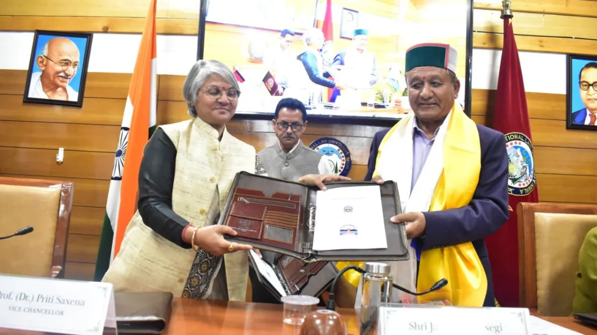 Minister-Jagat-Singh-Negi-at-HPNLU-Tribal-Conference