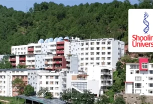 शूलिनी यूनिवर्सिटी सोलन कैंपस और QS वर्ल्ड रैंकिंग 2026 में मिली उपलब्धि का विवरण