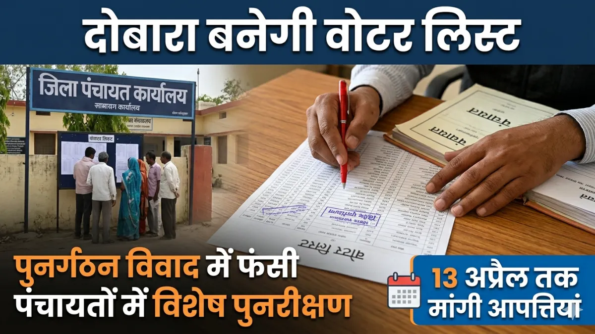 हिमाचल पंचायत वोटर लिस्ट 2026, पुनरीक्षण प्रक्रिया शुरू, 13 अप्रैल तक आपत्तियां दर्ज करने का मौका