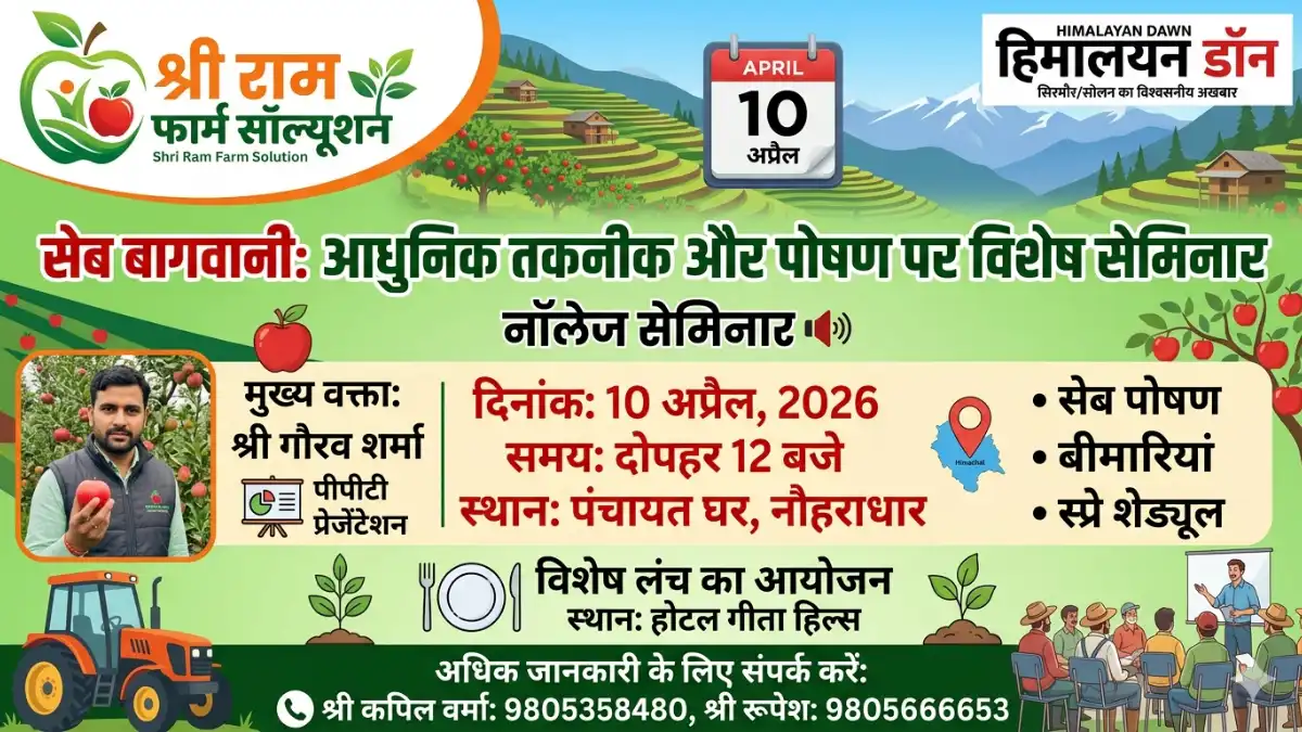 Apple-Horticulture-Seminar-Nohradhar-Shri-Ram-Farm-Solution-Featured-Image