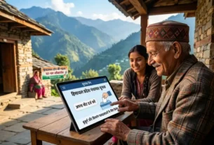 हिमाचल प्रदेश पंचायत चुनाव होम वोटिंग ऐप और बुजुर्ग मतदाता।