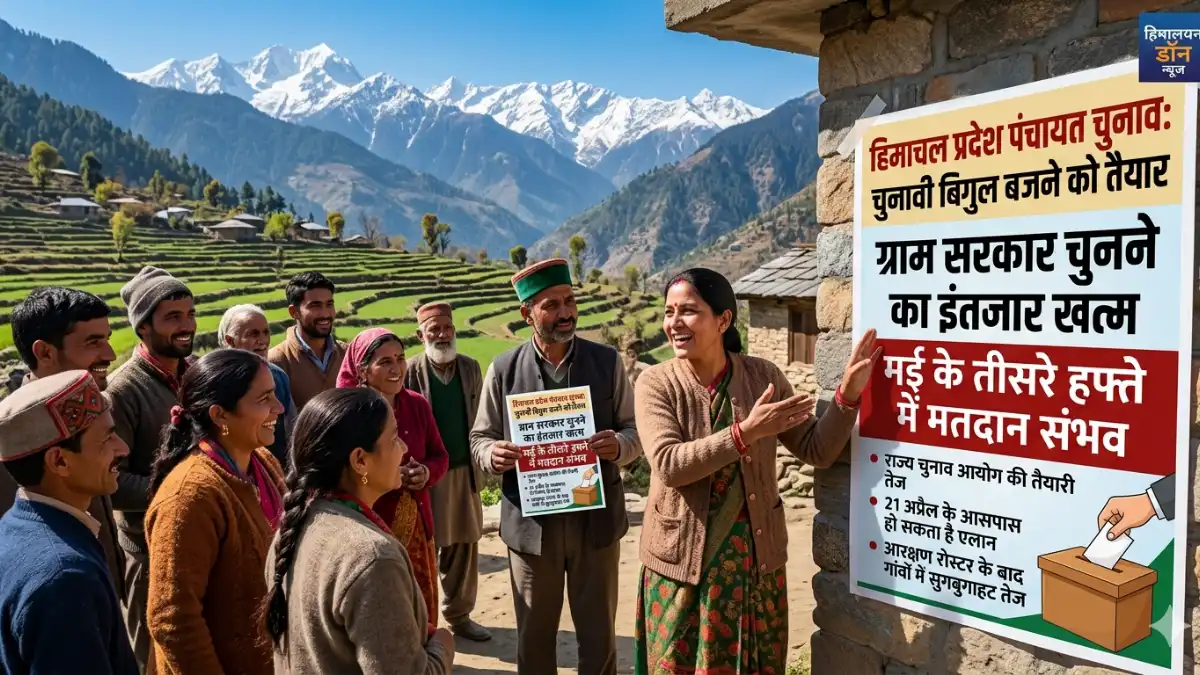 HP State Election Commission meeting for Panchayat Polls schedule Shimla.