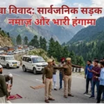 नेरवा में सार्वजनिक सड़क पर नमाज़ को लेकर दो समुदायों में तकरार, वीडियो वायरल होने से बढ़ी सनसनी