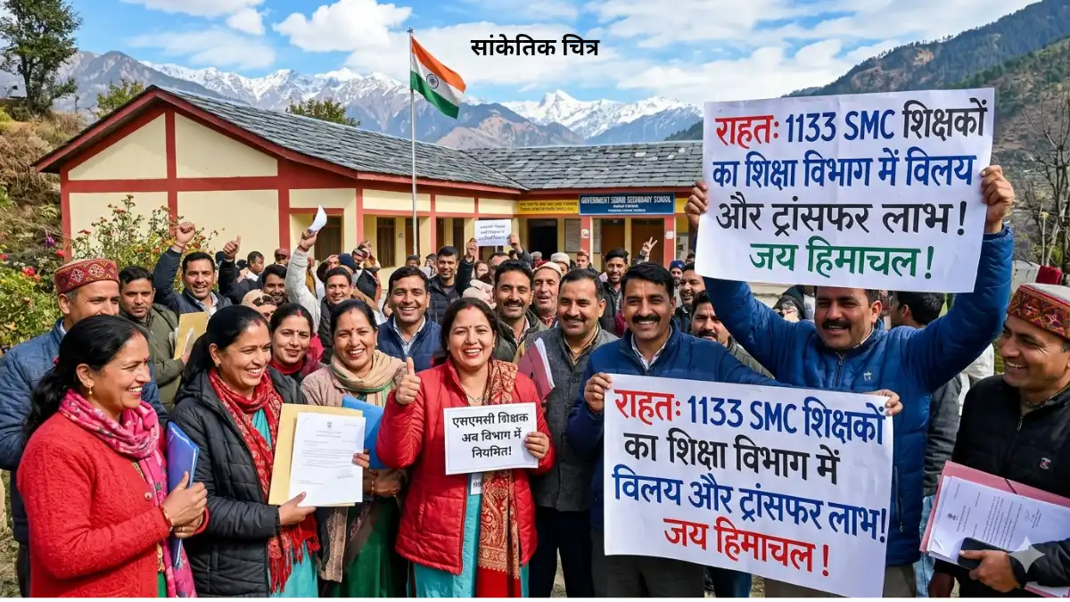 SMC teachers merge in Himachal Pradesh education department