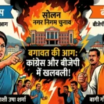 सोलन नगर निगम चुनाव: टिकट बंटवारे ने लगाई ‘बगावत’ की आग; क्या अपनों की सेंधमारी बिगाड़ देगी कांग्रेस-BJP का खेल?