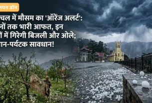 Himachal Weather Orange Alert Hailstorm in Shimla and Kangra May 2026