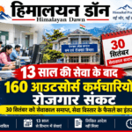 हिमाचल: 13 साल की सेवाएं और अब रोजगार पर संकट; श्रम विभाग के 160 आउटसोर्स कर्मियों का भविष्य दांव पर